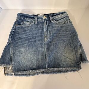 Frame Denim Mini Skirt 27